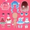 Welcome to fashion town of Chibi doll - dress up game