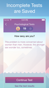 Tests and Quizzes - Personality Quiz for Girls screenshot