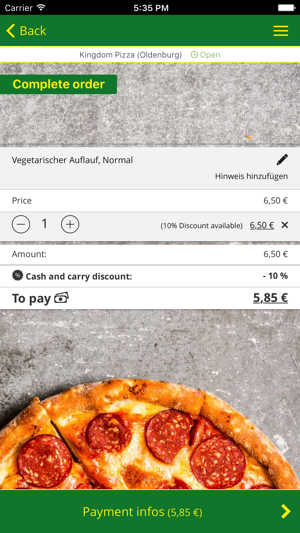Kingdom Pizza Oldenburg(圖2)-速報App