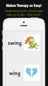 Minimal Pairs for Speech Therapy screenshot #2 for iPhone