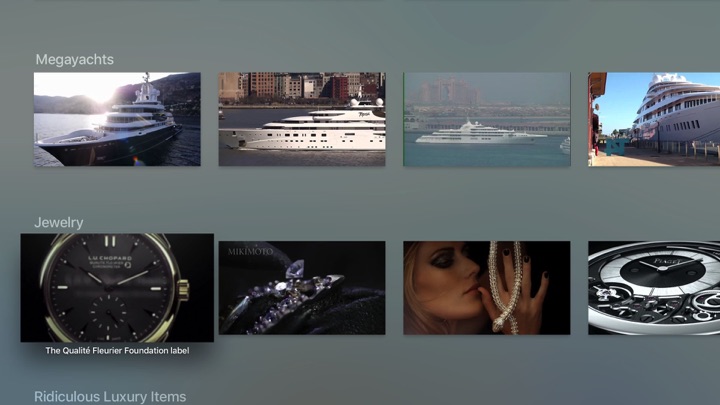 Screenshot #2 pour The Luxury Channel