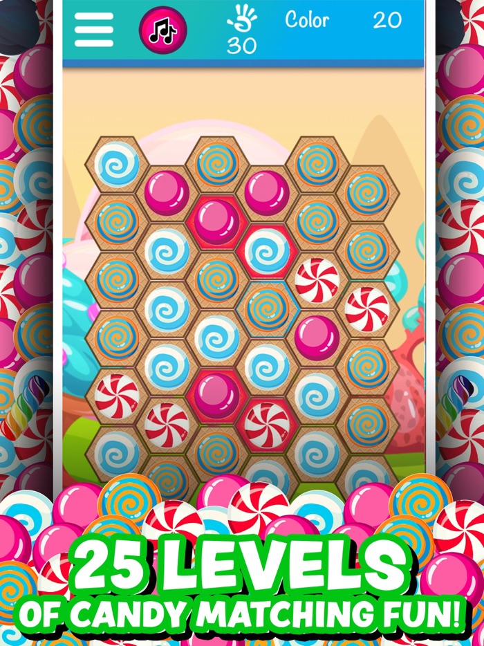 Candy Delicacy Gems - Bright Colorful Colors