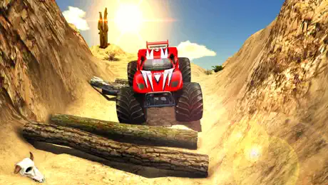 Offroad Monster Truck Desert Safari Hill Driving
