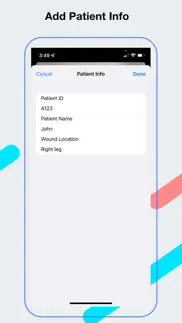 How to cancel & delete wound measurement 1