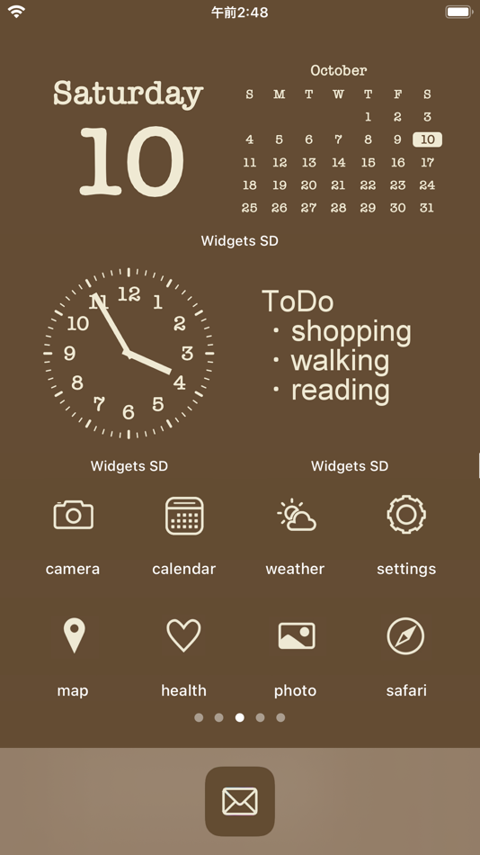 #2. Icon SD for custom home screen (iOS) Podle: Daisuke Suzuki