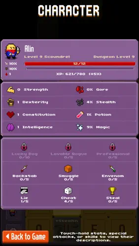 Crossword Dungeon screenshot 4
