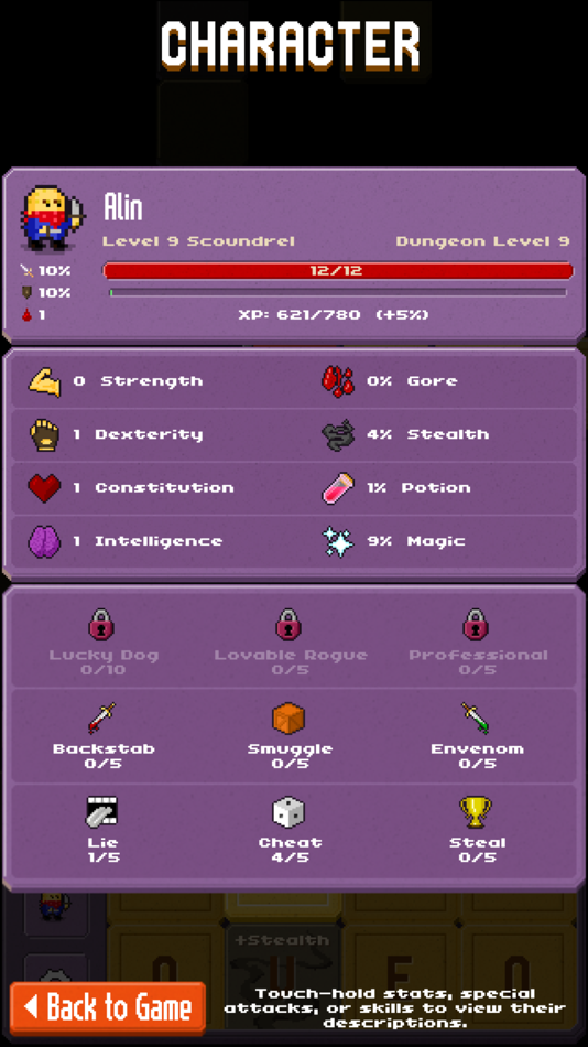 #4. Crossword Dungeon (iOS) Av: Nolithius