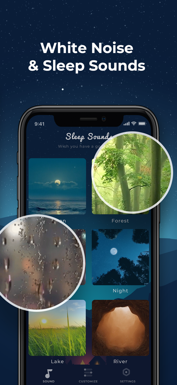 Sleep Sounds -White NoiseRain