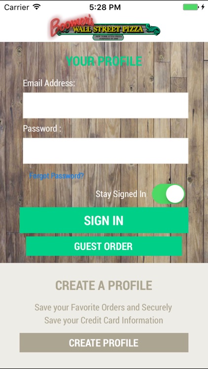 Boomer’s Wall Street Pizza