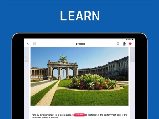 Brussels Travel Guide . iPad screenshot 5 - Travel app