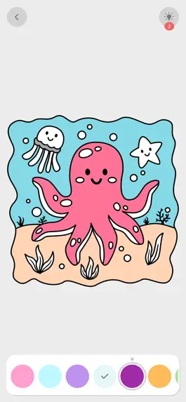 Game screenshot Pretty coloring book hack