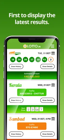 Game screenshot India Lottery Results mod apk
