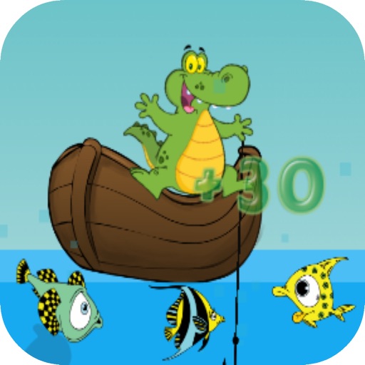 Crocodile Fishing - angling coastal spots icon