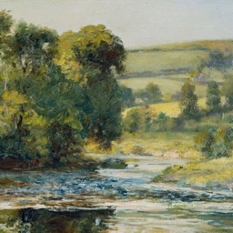 Edward Mitchell Bannister Artworks Stickers