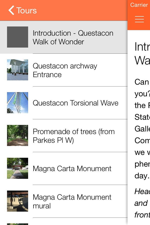 Questacon Walks of Wonder screenshot 4