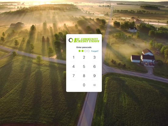1st CCU Anywhere iPad screenshot 2 - Finance app