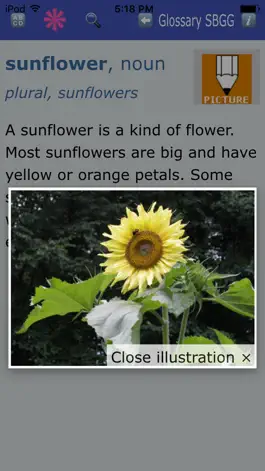 Game screenshot Signing BotanicalGrdn Glossary apk