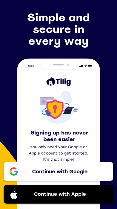 Tilig - Password Manager Screenshot