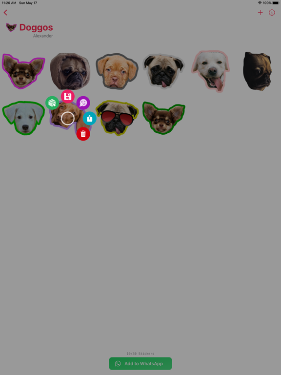 Sticker Maker - Fusionmoji iPad screenshot