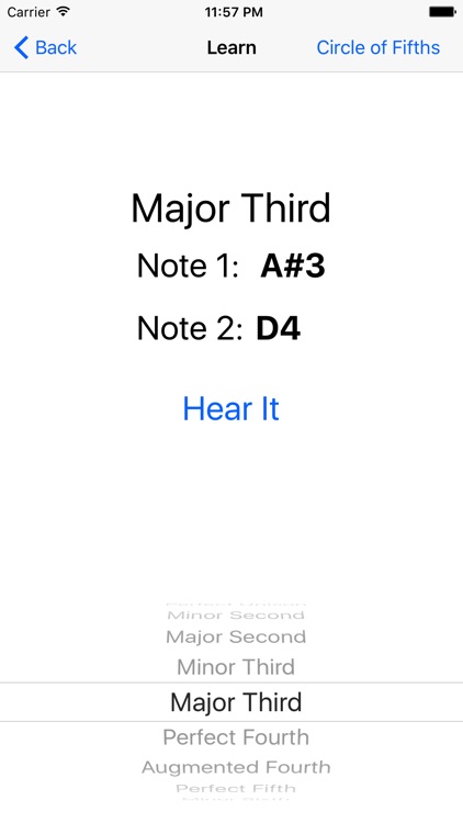 Musical Interval Generator