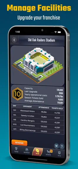 Game screenshot Ultimate Pro Football GM hack