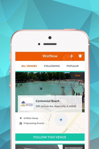 WotNow - Never miss local events, things to do screenshot 2