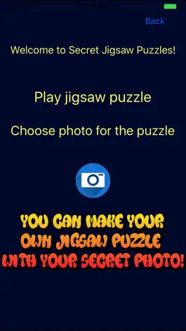 Game screenshot Secret Photo Jigsaw Puzzle Maker hack