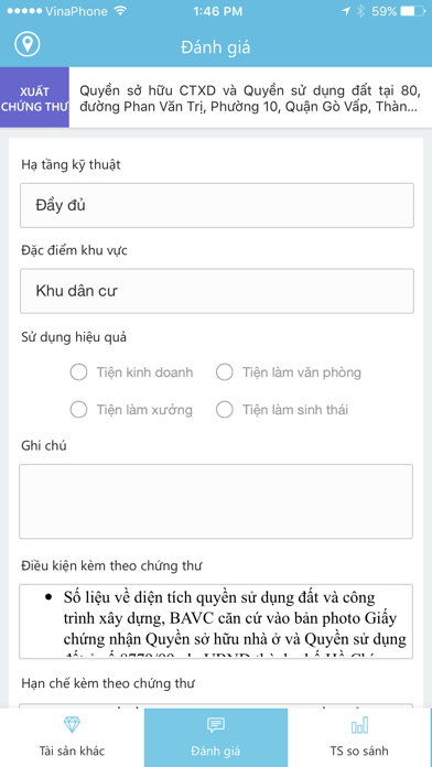 Tham Dinh Gia BDS screenshot