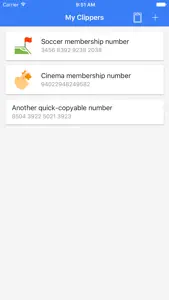MyClipper screenshot #2 for iPhone