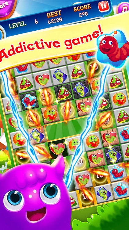 Candy Bugs Paradise screenshot-3
