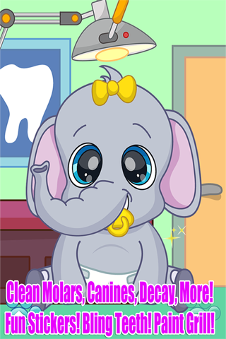 Baby Animal Pets Dentist Doctor Virtual Hospital screenshot 4