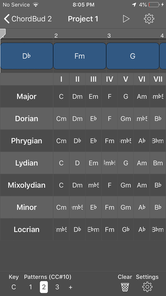 #4. ChordBud 2 AUv3 MIDI Sequencer (iOS) 由: Cem Olcay