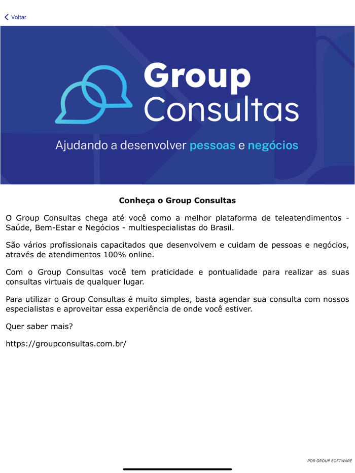 Group Consultas
