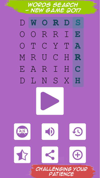 Screenshot #3 pour Word Search Puzzle 2017