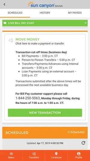 Sun Canyon Bank screenshot 3