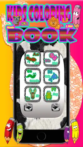 Game screenshot Animal A To Z coloring book hack