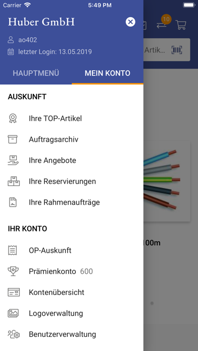 Screenshot #2 pour ZANDERmobile