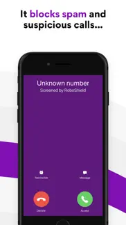 robo shield spam call blocker iphone screenshot 3