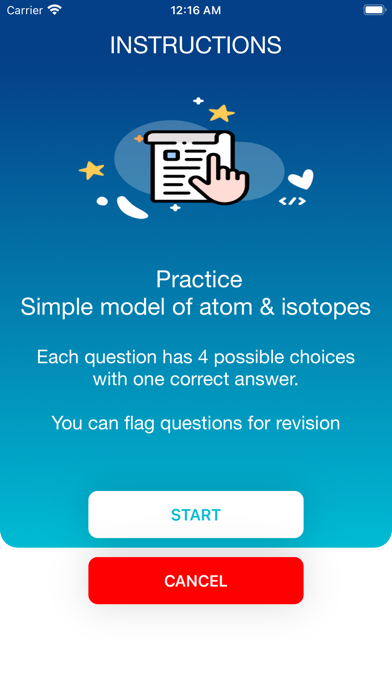 The GCSE Chemistry App - AQA Screenshot