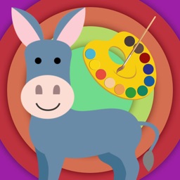 smart art: livre de coloriage animaux, vocabulaire