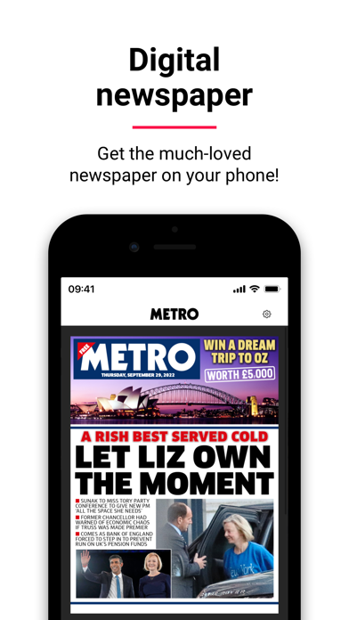 Screenshot #2 pour Metro: World and UK news app