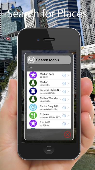 Singapore Looksee AR Screenshot