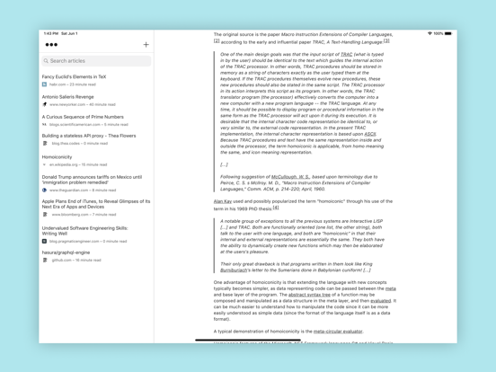 Screenshot #6 pour Paperback - Read Later