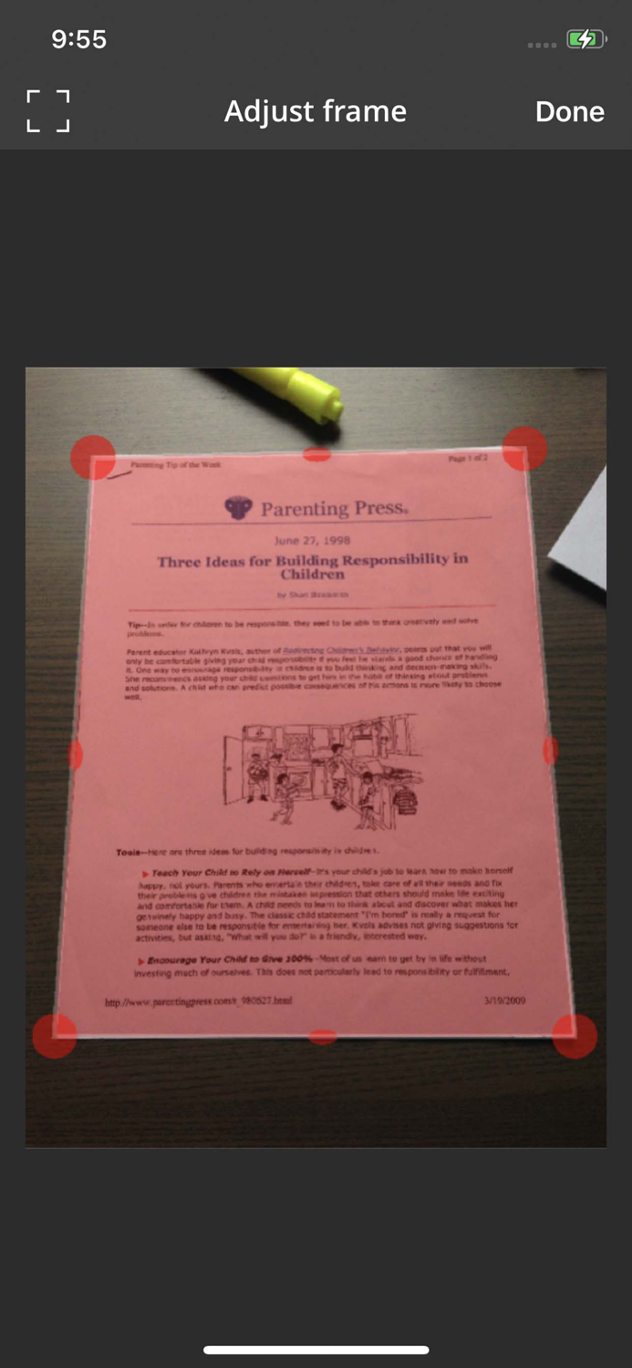 TurboScan™ document scanner