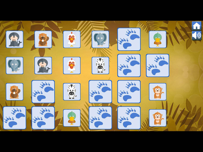 Kids Pair Cards - Animal Edition