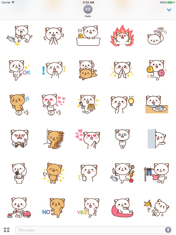 Screenshot #5 pour Pretty Cats Sticker