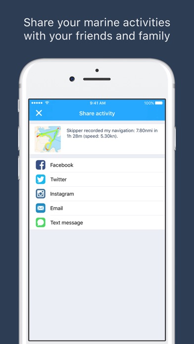 Skipper - Marine Logbook for Sailing and Boating Screenshot 5