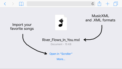 Scroller: MusicXML Sheet Music Readerのおすすめ画像3