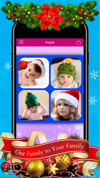 Insta Xmas Frames & Christmas Photo Stickers Booth