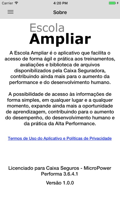 Escola Ampliar Mobile screenshot-3